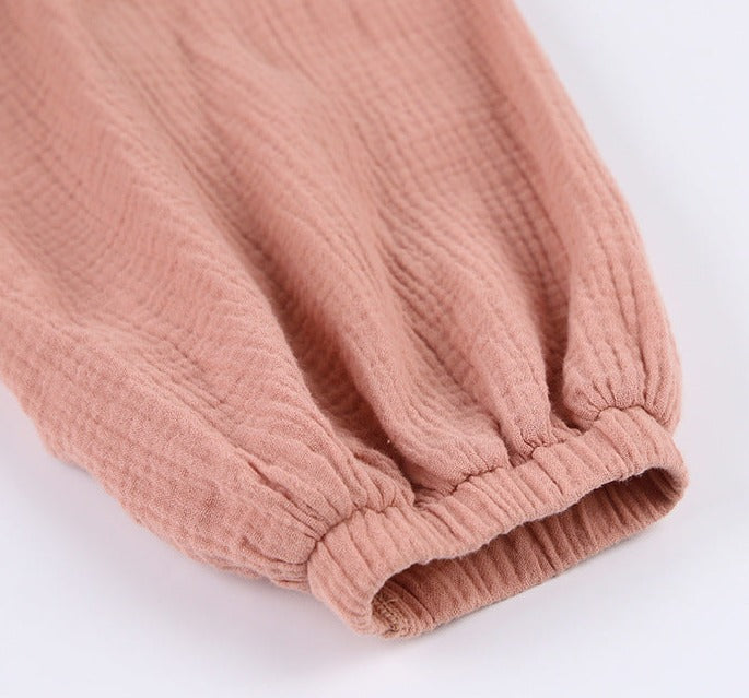 Cotton Gauze Fabric Women's Robe