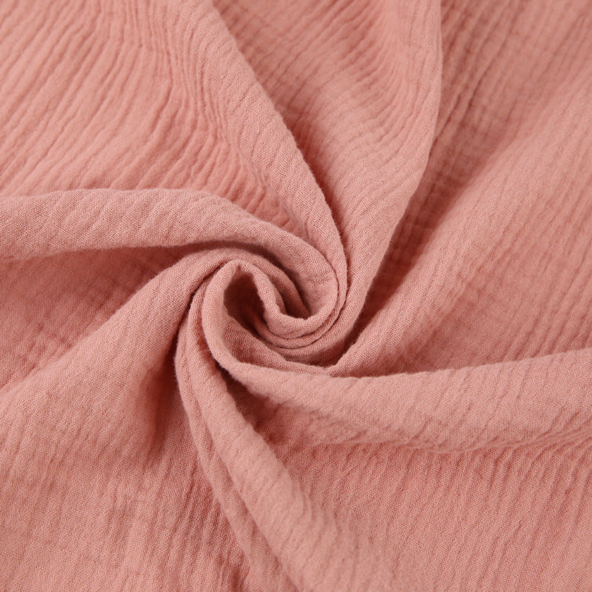 Cotton Gauze Fabric Robe