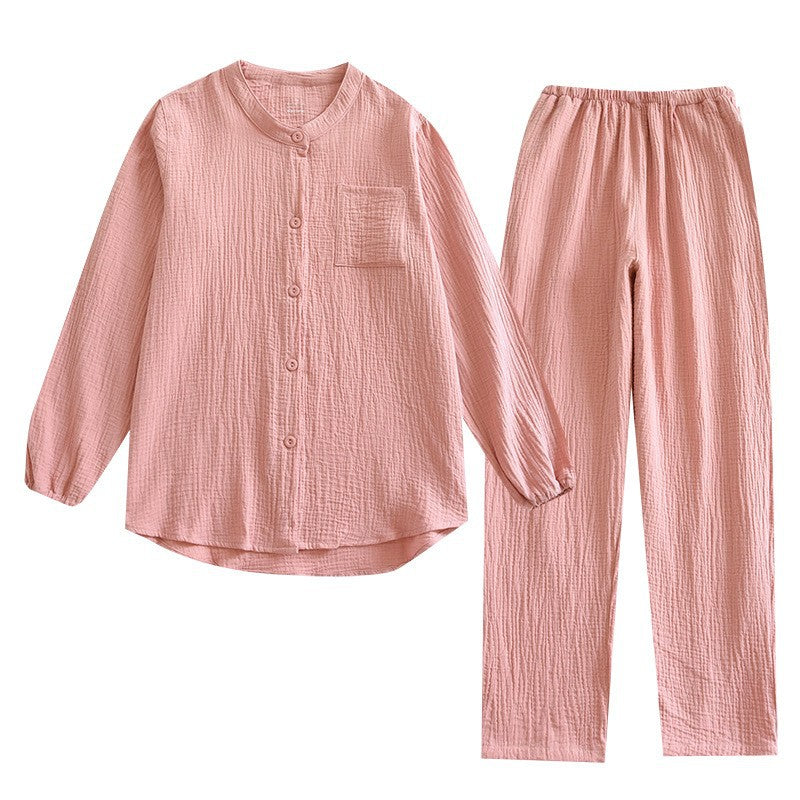 Ladies, Womens, Pajamas, Button Down, Long Sleeve, Elastic Waist Trousers, Soft Sleepwear, Loungewea, Pajamas, Casual Sleepwear, Comfortable, Breathable, Stylish