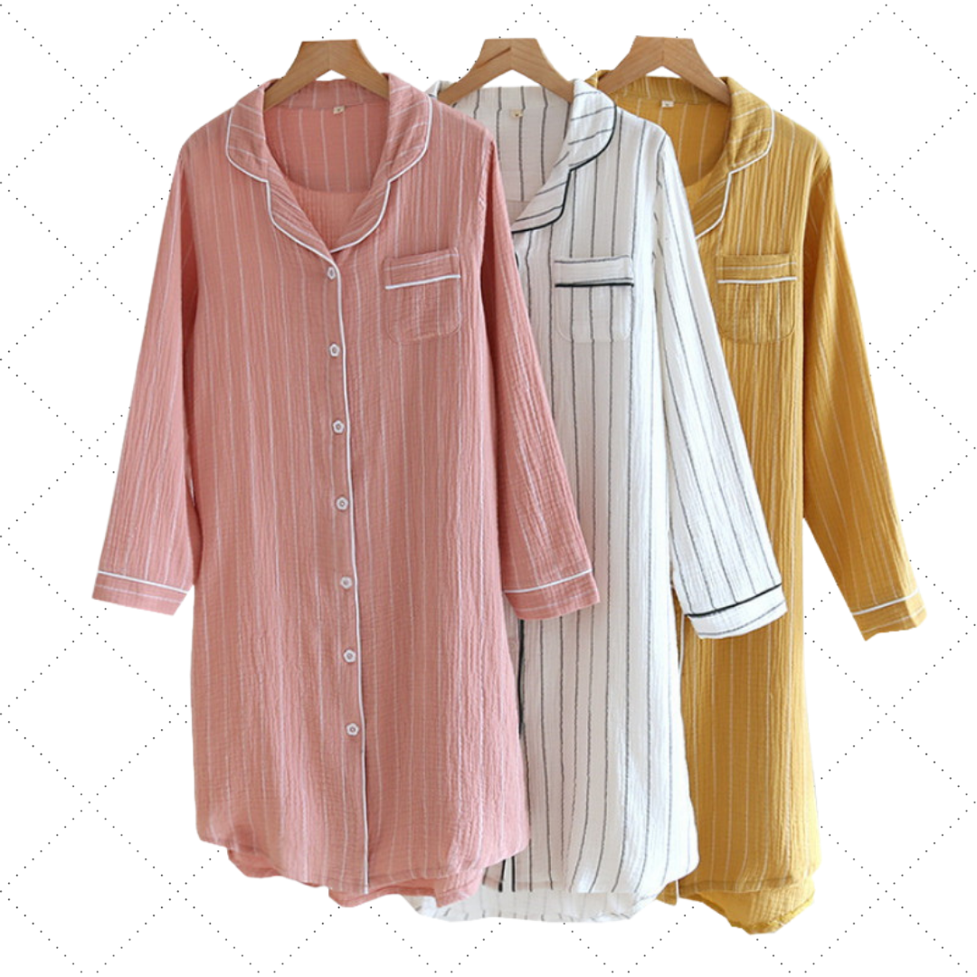 Long Pull-Over Modal Nightgown
