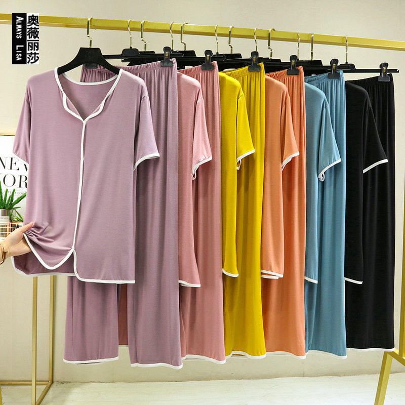 Multi-Color Modal Fabric Pajamas