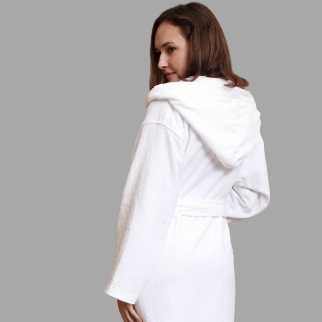 Women's, Ladies, Hoody Long Robe.