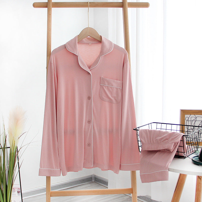 Pink Modal Fabric Night Sweats, Hot Flash Cooling Breathable, Soft, Comfortable 2 piece Pajama Set, Women's Pajamas, Ladies Pajamas, Sleepwear