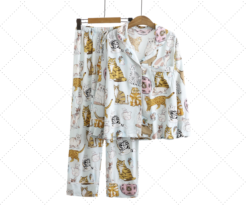 Cat loungewear discount